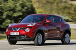 Nissan Juke dCi 110 CV 4X2 N-Connecta Todo terreno Rojo Fusi&oacute;n Met&aacute;lico Exterior Frontal-Lateral 5 puertas