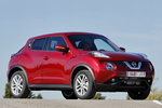Nissan Juke dCi 110 CV 4X2 N-Connecta Todo terreno Rojo Fusi&oacute;n Met&aacute;lico Exterior Lateral-Frontal 5 puertas