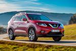 Nissan X-Trail dCi 177 4x4 Gama X-Trail Todo terreno Rojo Volcan Exterior Lateral-Frontal 5 puertas