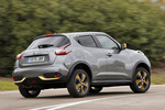 Nissan Juke DIG-T 115 CV 4x2 Tekna Todo terreno Gris con paquete Amarillo San Diego Exterior Lateral-Posterior 5 puertas