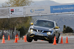 Nissan Juke DIG-T 115 CV 4x2 Tekna Todo terreno Gris con paquete Amarillo San Diego Exterior Frontal 5 puertas