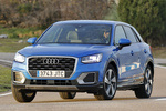 Audi Q2 1.4 TFSI CoD 150 CV S tronic 7 vel. design edition Todo terreno Azul Ara efecto cristal Exterior Lateral-Frontal 5 puertas