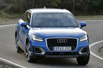 Audi Q2 1.4 TFSI CoD 150 CV S tronic 7 vel. design edition Todo terreno Azul Ara efecto cristal Exterior Frontal 5 puertas