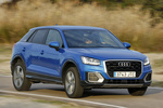 Audi Q2 1.4 TFSI CoD 150 CV S tronic 7 vel. design edition Todo terreno Azul Ara efecto cristal Exterior Lateral-Frontal 5 puertas