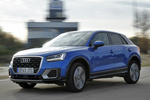 Audi Q2 1.4 TFSI CoD 150 CV S tronic 7 vel. design edition Todo terreno Azul Ara efecto cristal Exterior Frontal-Lateral 5 puertas