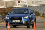 Audi Q2 1.4 TFSI CoD 150 CV S tronic 7 vel. design edition Todo terreno Azul Ara efecto cristal Exterior Frontal 5 puertas