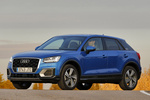 Audi Q2 1.4 TFSI CoD 150 CV S tronic 7 vel. design edition Todo terreno Azul Ara efecto cristal Exterior Frontal-Lateral 5 puertas