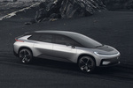 Faraday Future FF 91 Gama FF 91 Gama FF 91 Turismo Exterior Lateral-Frontal 5 puertas