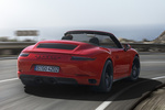Porsche 911 Carrera 4 GTS Cabriolet Carrera 4 GTS Cabriolet Descapotable Rojo Carm&iacute;n Exterior Lateral-Posterior 2 puertas