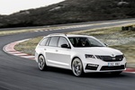 Skoda Octavia RS Combi RS Turismo familiar Blanco Luna Metalizado Exterior Lateral-Frontal 5 puertas