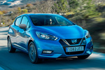 Nissan Micra 1.5 dCi 90 CV N-Connecta Turismo Power Blue Exterior Frontal-Lateral 5 puertas