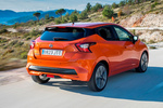 Nissan Micra IG-T 90 CV Tekna Turismo Energy Orange Exterior Posterior-Lateral 5 puertas