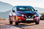 Nissan Micra IG-T 90 CV Tekna Turismo Passion Red Exterior Frontal-Lateral 5 puertas