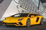 Lamborghini Aventador S S Coup&eacute; Giallo Evros Exterior Frontal-Lateral 2 puertas