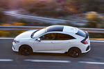 Honda Civic Gama Civic Sport Turismo Blanco Orqu&iacute;dea Perlado Exterior Cenital-Lateral 5 puertas