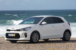KIA Rio Gama Rio Gama Rio Turismo Clear White Exterior Frontal-Lateral 5 puertas