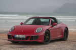 Porsche 911 Targa 4 GTS Targa 4 GTS Descapotable Rojo Carm&iacute;n Exterior Frontal-Lateral 2 puertas