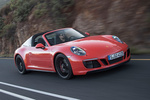 Porsche 911 Targa 4 GTS Targa 4 GTS Descapotable Naranja lava Exterior Lateral-Frontal 2 puertas
