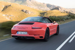 Porsche 911 Targa 4 GTS Targa 4 GTS Descapotable Naranja lava Exterior Posterior-Lateral 2 puertas
