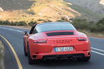 Porsche 911 Targa 4 GTS Targa 4 GTS Descapotable Naranja lava Exterior Lateral-Posterior 2 puertas
