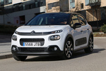 Citro&euml;n C3 PureTech 82 Shine Turismo Blanco Banquise con Negro Onyx Exterior Frontal-Lateral 5 puertas