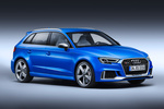 Audi A3 RS 3 Sportback RS 3 Sportback Turismo Sepang Blue Exterior Lateral-Frontal 5 puertas