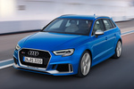 Audi A3 RS 3 Sportback RS 3 Sportback Turismo Sepang Blue Exterior Cenital-Frontal-Lateral 5 puertas