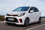 KIA Picanto 1.0 CVVT GT Line Turismo Clear White Exterior Lateral-Frontal 5 puertas