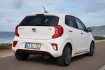 KIA Picanto 1.0 CVVT GT Line Turismo Clear White Exterior Posterior-Lateral 5 puertas