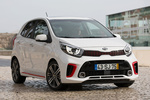 KIA Picanto 1.0 CVVT GT Line Turismo Clear White Exterior Lateral-Frontal 5 puertas