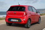 KIA Picanto 1.0 CVVT Concept Turismo Shiny Red Exterior Posterior-Lateral 5 puertas