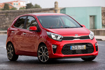 KIA Picanto 1.0 CVVT Concept Turismo Shiny Red Exterior Lateral-Frontal 5 puertas