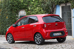 KIA Picanto 1.0 CVVT Concept Turismo Shiny Red Exterior Lateral-Posterior 5 puertas
