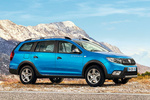 Dacia Logan MCV Stepway Stepway Turismo familiar Azul Azurite Exterior Lateral-Frontal 5 puertas