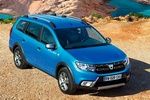 Dacia Logan MCV Stepway Stepway Turismo familiar Azul Azurite Exterior Cenital-Lateral-Frontal 5 puertas