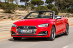 Audi A5 S5 Cabrio 3.0 TFSI 260 kW (354 CV) quattro tiptronic Gama S5 Cabrio Descapotable Exterior Frontal-Lateral 2 puertas