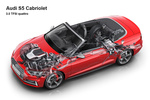 Audi A5 S5 Cabrio 3.0 TFSI 260 kW (354 CV) quattro tiptronic Gama S5 Cabrio Descapotable T&eacute;cnica Motor 2 puertas
