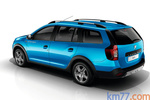 Dacia Logan MCV Stepway MCV Stepway Turismo familiar Azul Azurite Exterior Lateral-Posterior 5 puertas