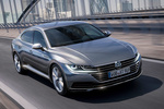 Volkswagen Arteon Elegance Turismo Plata pirita metalizado Exterior Frontal-Lateral 5 puertas