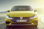Volkswagen Arteon R-Line Turismo Amarillo C&uacute;rcuma metalizado Exterior Frontal 5 puertas