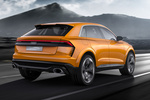 Audi Q8 sport concept Todo terreno Naranja Krypton Exterior Lateral-Posterior 5 puertas