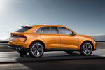 Audi Q8 sport concept Todo terreno Naranja Krypton Exterior Lateral 5 puertas