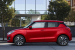 Suzuki Swift 1.0T SHVS  GLX Turismo Rojo Burning Perlado Metalizado Exterior Lateral 5 puertas