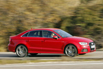 Audi A3 2.0 TDI 110 kW (150 CV) S tronic S-line A3 Sedan Turismo Rojo Tango Exterior Lateral 4 puertas