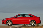 Audi A3 2.0 TDI 110 kW (150 CV) S tronic S-line A3 Sedan Turismo Rojo Tango Exterior Lateral 4 puertas