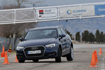 Audi A3 1.6 TDI 110 CV S tronic Gama A3 Sportback Turismo Azul Ara Exterior Frontal 5 puertas