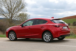 Mazda Mazda3 SKYACTIV-G 2.0 120 CV Luxury Turismo Soul Red Metallic Exterior Lateral-Posterior 5 puertas