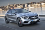 Mercedes-Benz GLA AMG GLA 45 4MATIC AMG GLA 45 4MATIC Todo terreno Gris monta&ntilde;a metalizado Exterior Frontal-Lateral 5 puertas