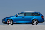 Skoda Octavia RS Combi RS Turismo familiar Azul Race Metalizado Exterior Lateral 5 puertas