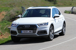 Audi Q5 2.0 TDI 190 CV quattro-ultra S tronic 7 vel. design Todo terreno Blanco Ibis Exterior Frontal-Lateral 5 puertas
